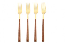 Set 4 tenedores dorados mango simil madera (1).jpg